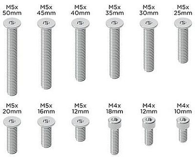 Quad Lock Schrauben, Ersatzsset von Quad Lock