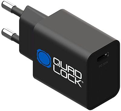 Quad Lock USB-C, EU-Netzteil von Quad Lock