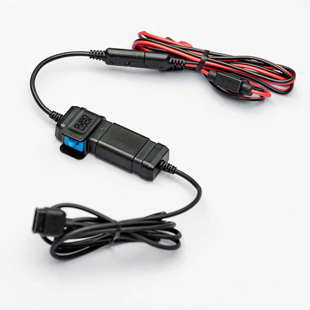 Quad Lock Wasserdicht 12V zu USB Smart Adapter für Motorräder, Boote, Wohnwagen von Quad Lock