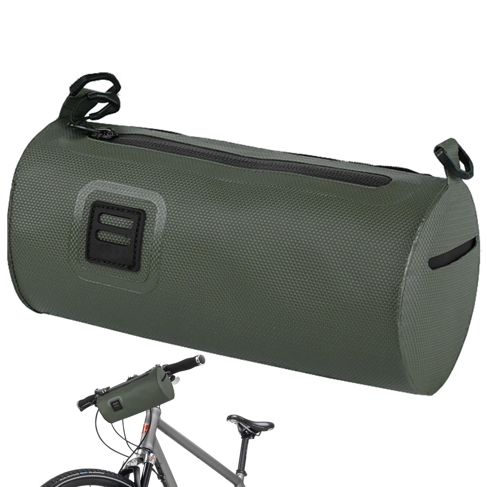 Quaeetyu Fahrrad-Lenkertasche,Lenkertaschen für Fahrräder - Fahrrad-Fronttasche, wasserdichte Aufbewahrungstasche, Fahrrad-Rahmentasche - Fahrradtasche, stabile, multifunktionale Taschen für Rennrad, von Quaeetyu