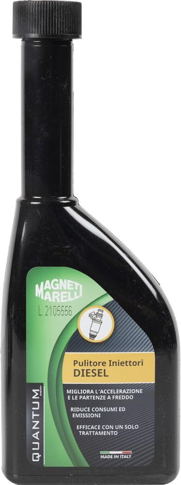 Marelli Reinigungsmittel Einspritzdüsen Diesel 250 ML Made IN Italy Wirksamkeit Sofortige von Quantum Energy