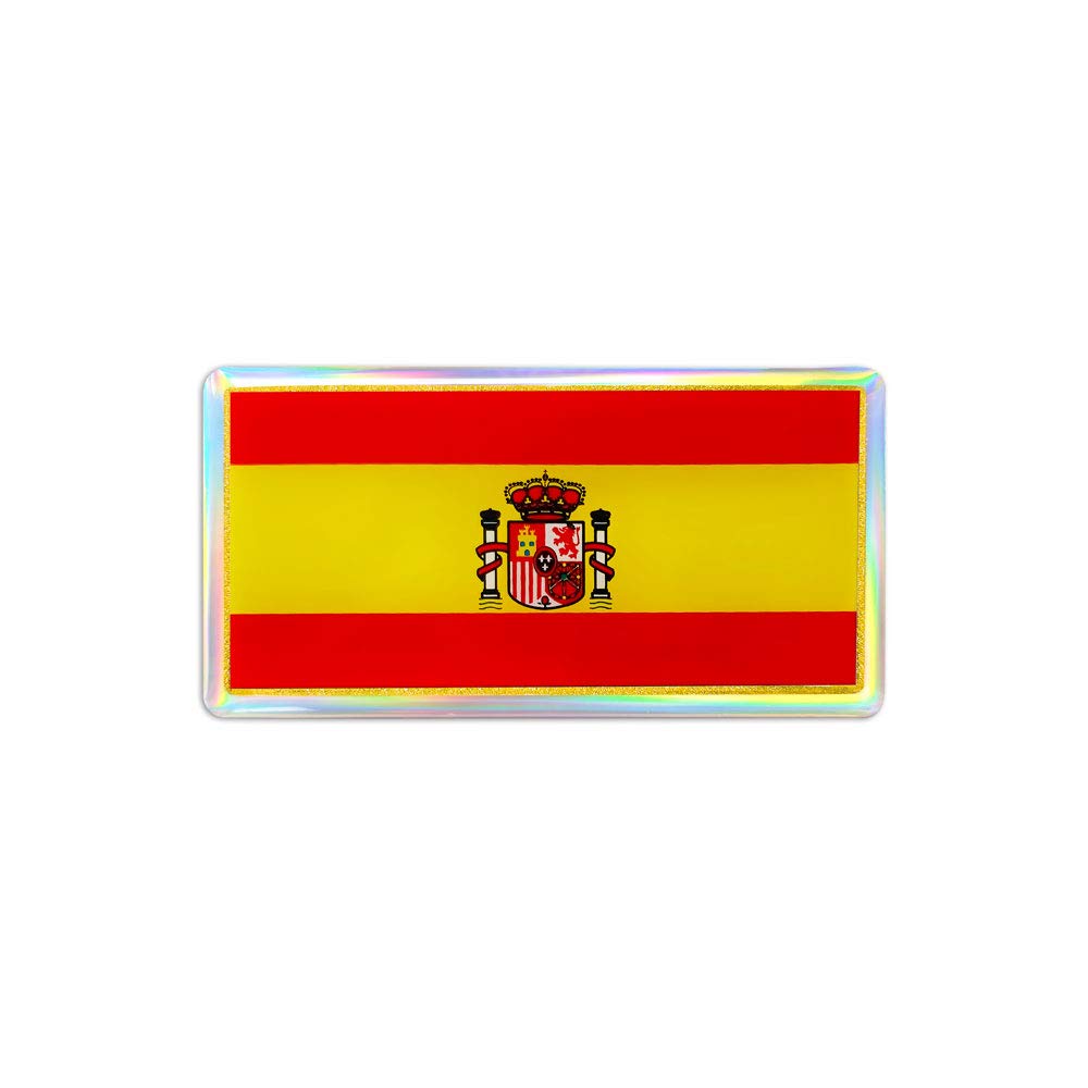 Quattroerre 14002 3D-Aufkleber Flagge Spanien von 4R Quattroerre.it