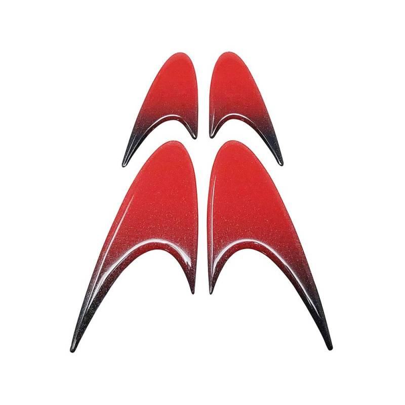 Quattroerre 19812 Fregi 3D Racing Wing, rot metallic von Quattroerre