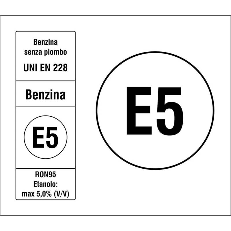 Quattroerre 6209 Kraftstoffversiegelung E5 Benzin 2018, 7,5 x 6,5 cm von Quattroerre