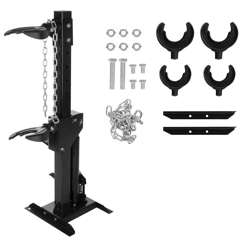 Queiting Federkompressoren Hydraulischer Federspanner 3T 7-Fach Verstellbar Steuerung Hydraulisches Werkzeug 2204 LBS Federbeinspanner Compressor Massiver Stahlkonstruktion Werkzeug für Verschiedene von Queiting