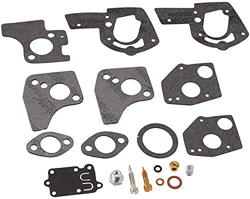 Queta Carbu Reparatur-Set, Membrane und Dichtungen für Vergaser für Briggs & Stratton 3-5 HP, PS 135292, 135292, 135232, 135212, 495606, 494624, 695547, 697014, 697153 697777. 6, 698083 von Queta