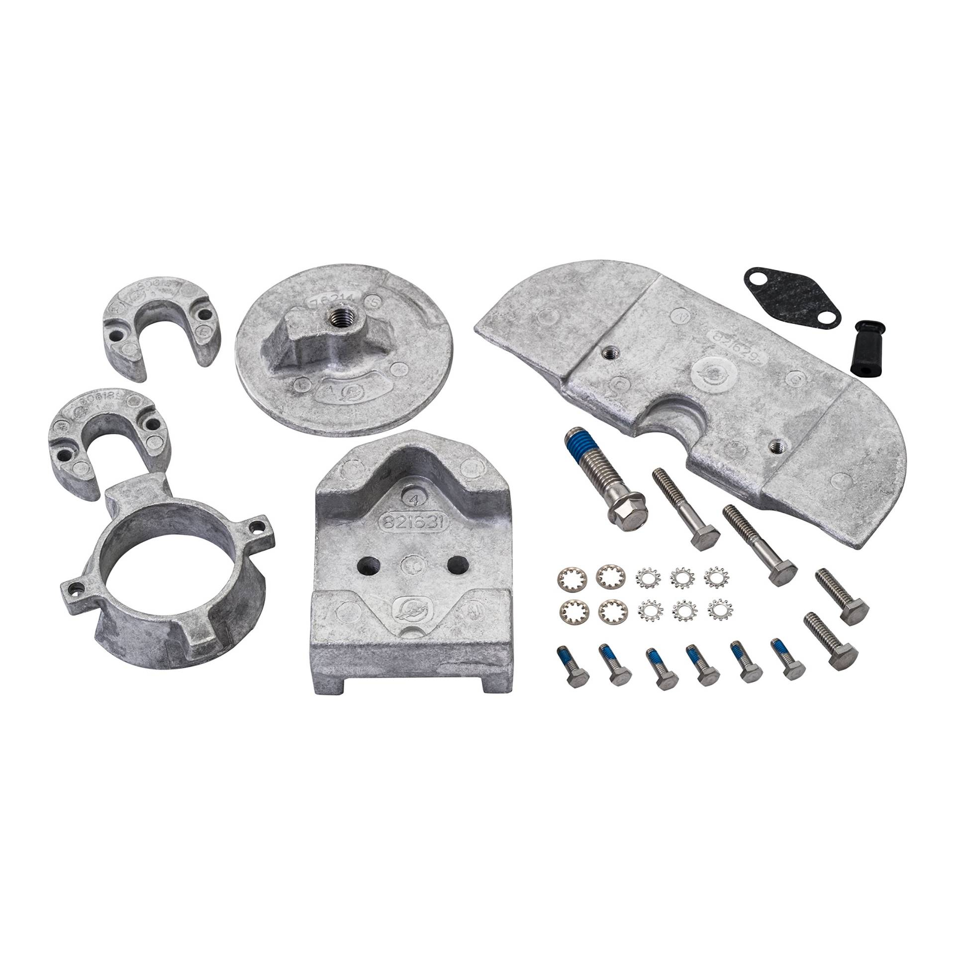 888756Q03 Aluminium-Anoden-Kit – Alpha One Gen II Antriebe, Grau von Quicksilver