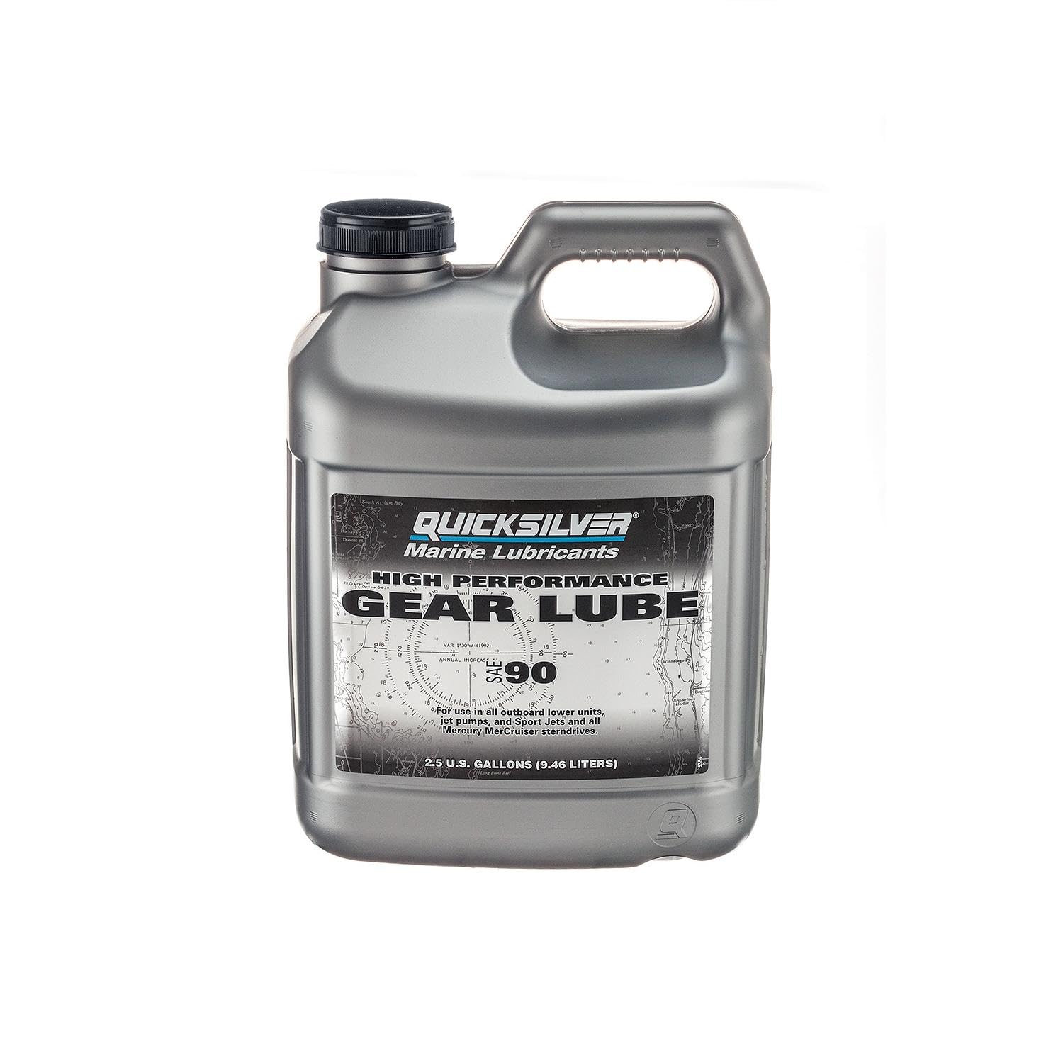 Quicksilver 858065Q01 High Performance SAE 90 Gear Lube von Quicksilver