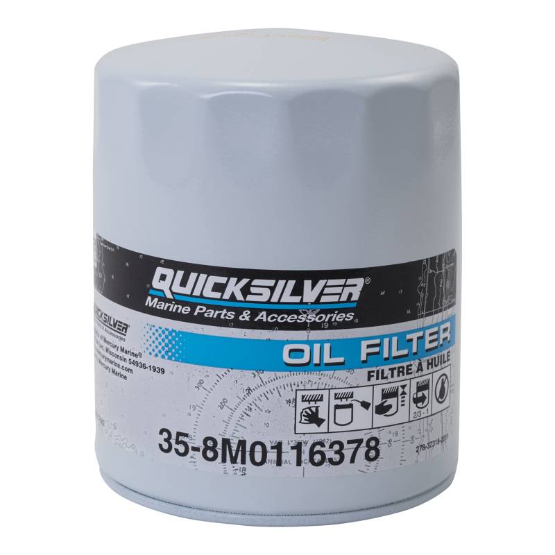 Quicksilver 8M0116378 Oil Filter - MerCruiser Stern Drive and Inboard Engines by Ford Motor Company von Quicksilver