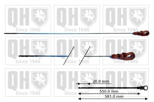 QUINTON HAZELL Ölmessstab QOD126 581mm von Quinton Hazell