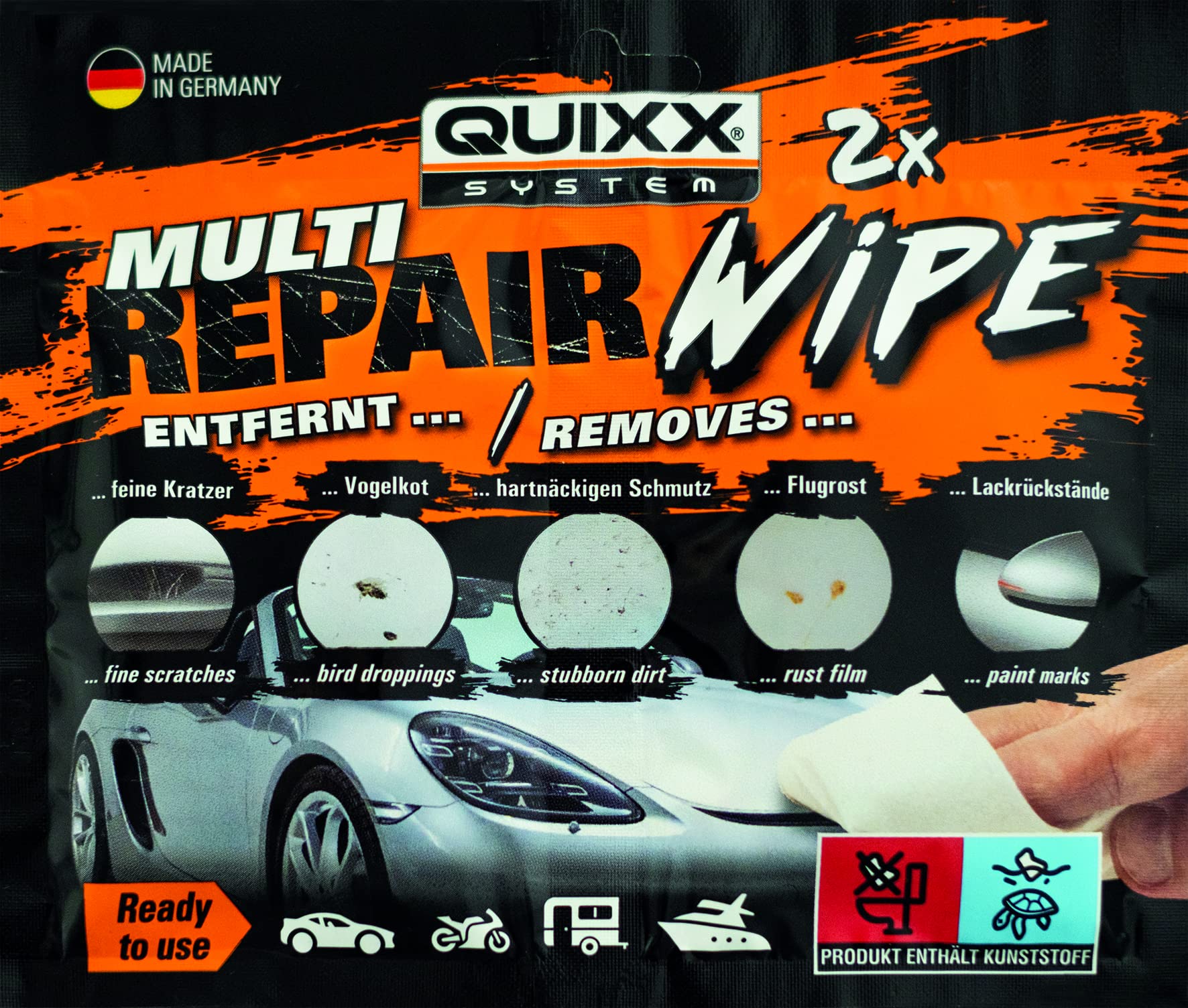 QUIXX Multi Repair Wipes - Satz à 2 Stück von Quixx