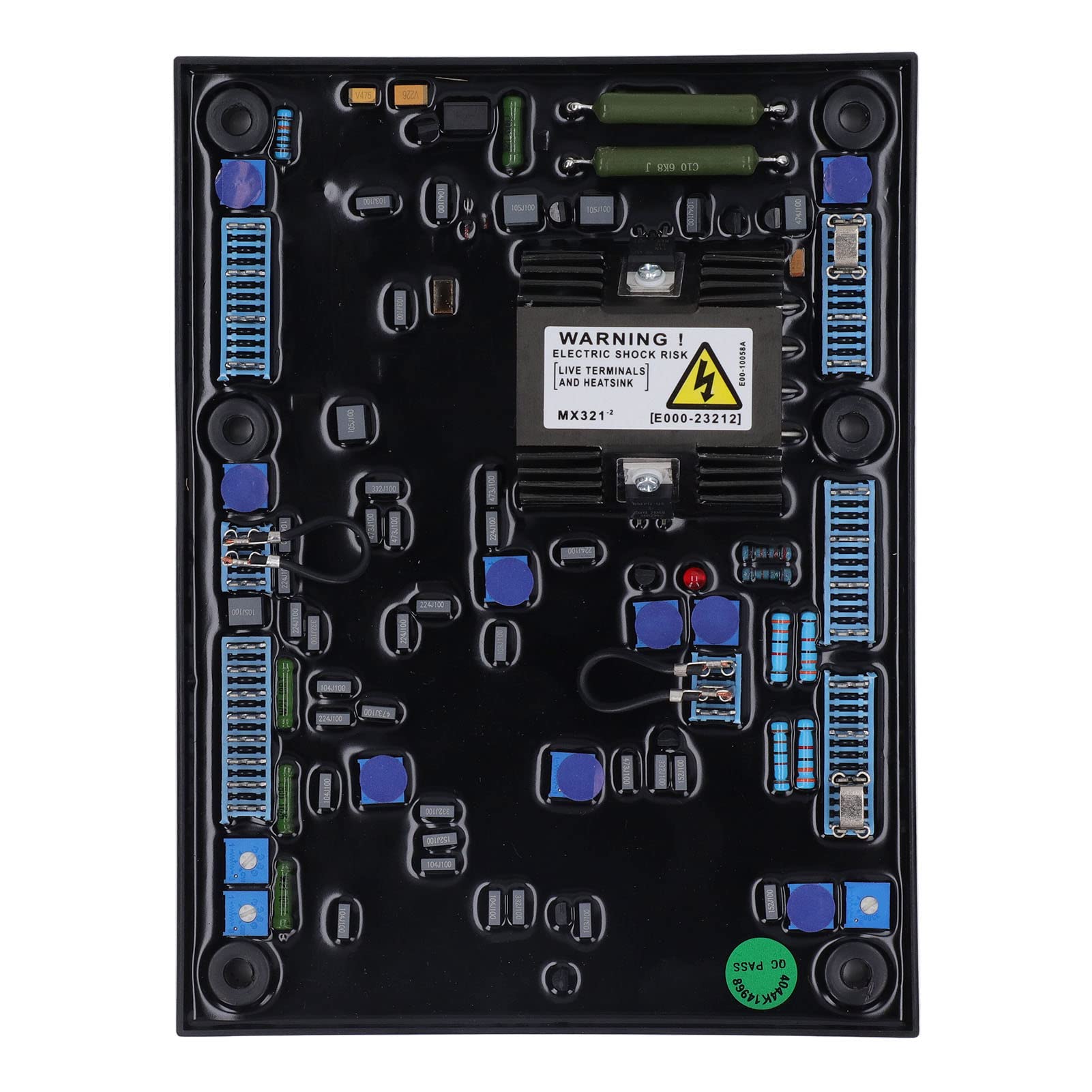 Qukaim AVR Board Generator Set Automatischer Spannungsregler Modul AVR Board 170-220V Kompatibel mit Dieselgeneratoren Zuverlässige Spannungsregelung von Qukaim