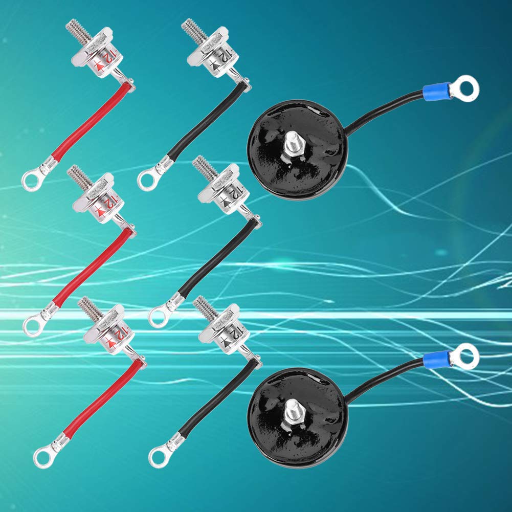 Qukaim Generator Accories RSK5001 Diode Gleichrichter Kit, Modul mit Varistoren für Stamford Generator Set, Diode Gleichrichter Komponenten, Generator Zubehör von Qukaim