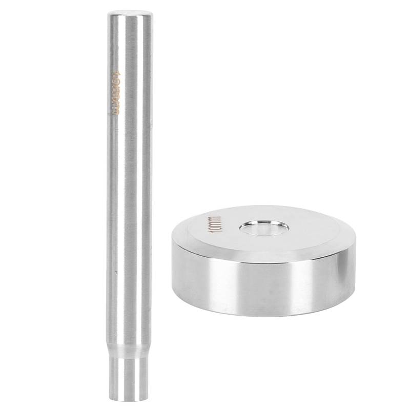 Qukaim Metall-Nieten-Einsteller, Stanzwerkzeug, doppelseitiges Leder-Nietensetter-Set, Metall-Nietensatz für DIY-Lederwaren, 10 mm, inklusive Nietenbefestigungswerkzeugen von Qukaim