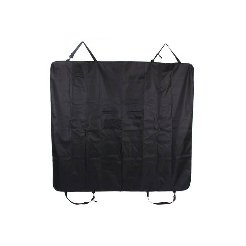 Qukaim Pets Safety wasserdichte Auto-Matten, wasserdichte Hunde- und Katzenbett-Matte, Haustier-Autositzbezug, Hängemattenschutz, Sicherheitsmatten für Hunde, 137,2 x 147,3 cm, Schwarz von Qukaim