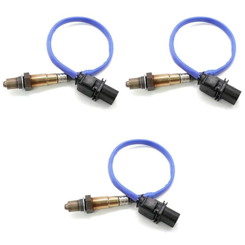 Qupdjxukis 3X O2 Sauerstoff Sensor für Focus III 2.0L GDI 8F9Z9F472H 5147022 8F9Z9F472J 0258017321 8F9A-9Y460-GA 0258017322 von Qupdjxukis