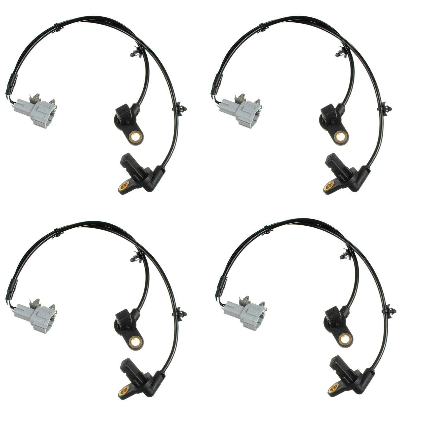 Qupdjxukis 4X ABS Raddrehzahlsensor 05-12 für 47900-Ea001 47900-5X01A 479005X01A 5S11220 Als1490 Auto Teile von Qupdjxukis