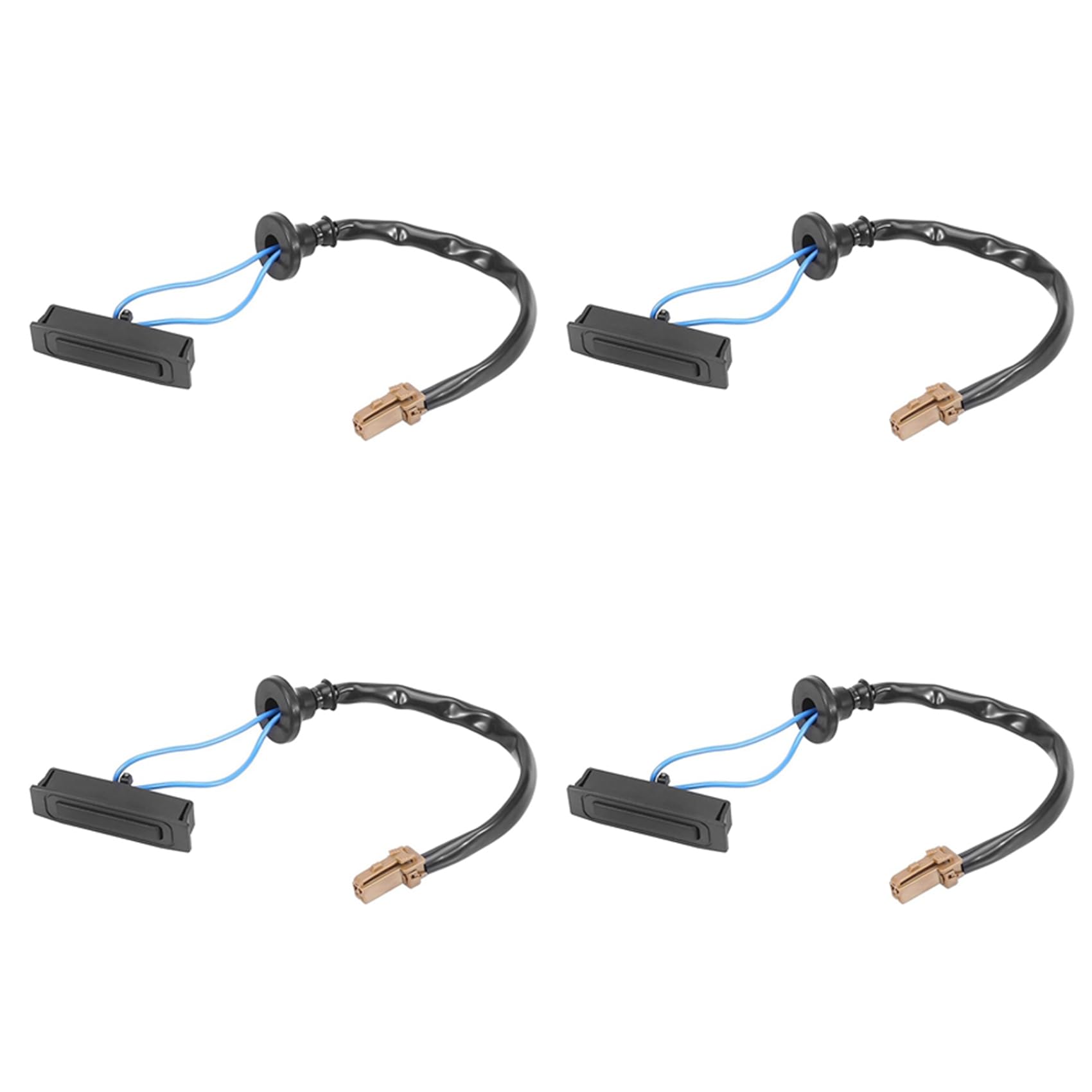 Qupdjxukis 4X Kofferraum Heck Klappen Entriegelungs Schalter Heck Klappen Entriegelungs Schalter für 2007-2013 25380-ED000 von Qupdjxukis