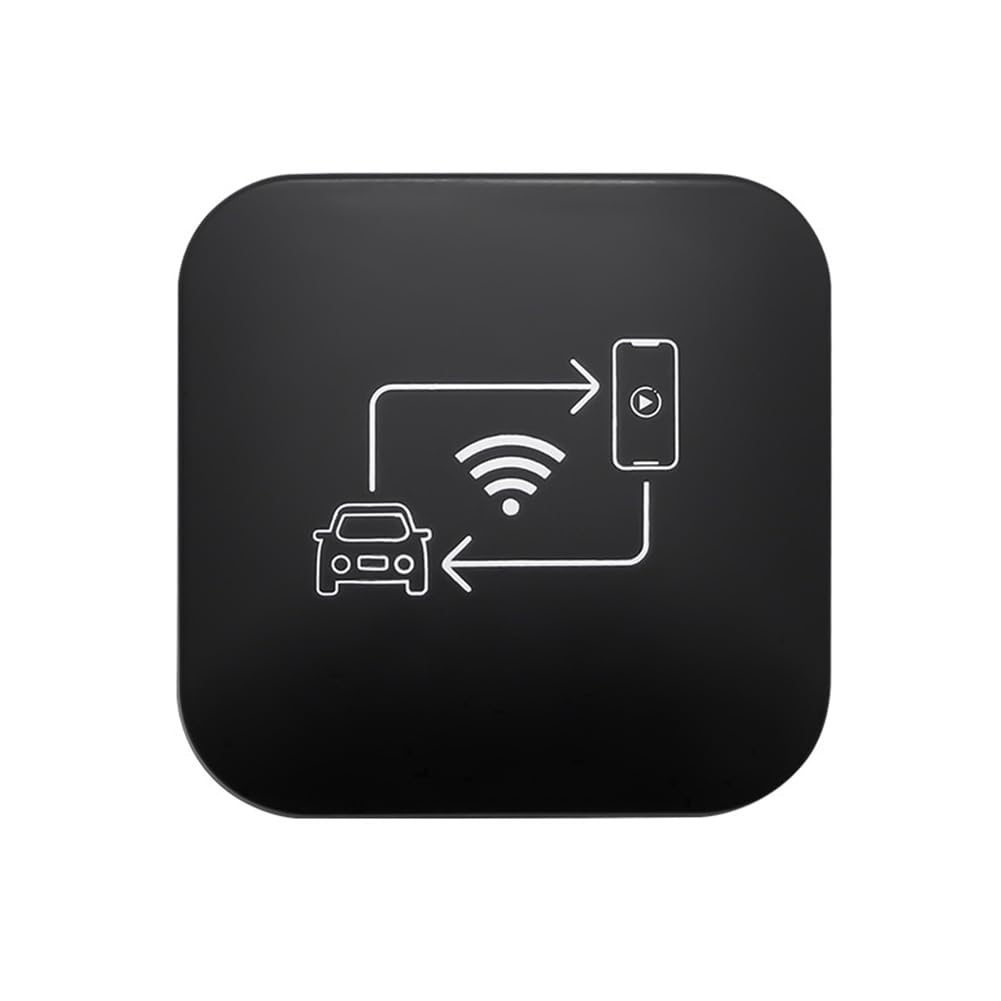 Qussedser Carplay Android Auto 2 in 1 Auto Wireless Adapter Box Geeignet für Auto mit Wired Carplay oder Wired Android Auto von Qussedser