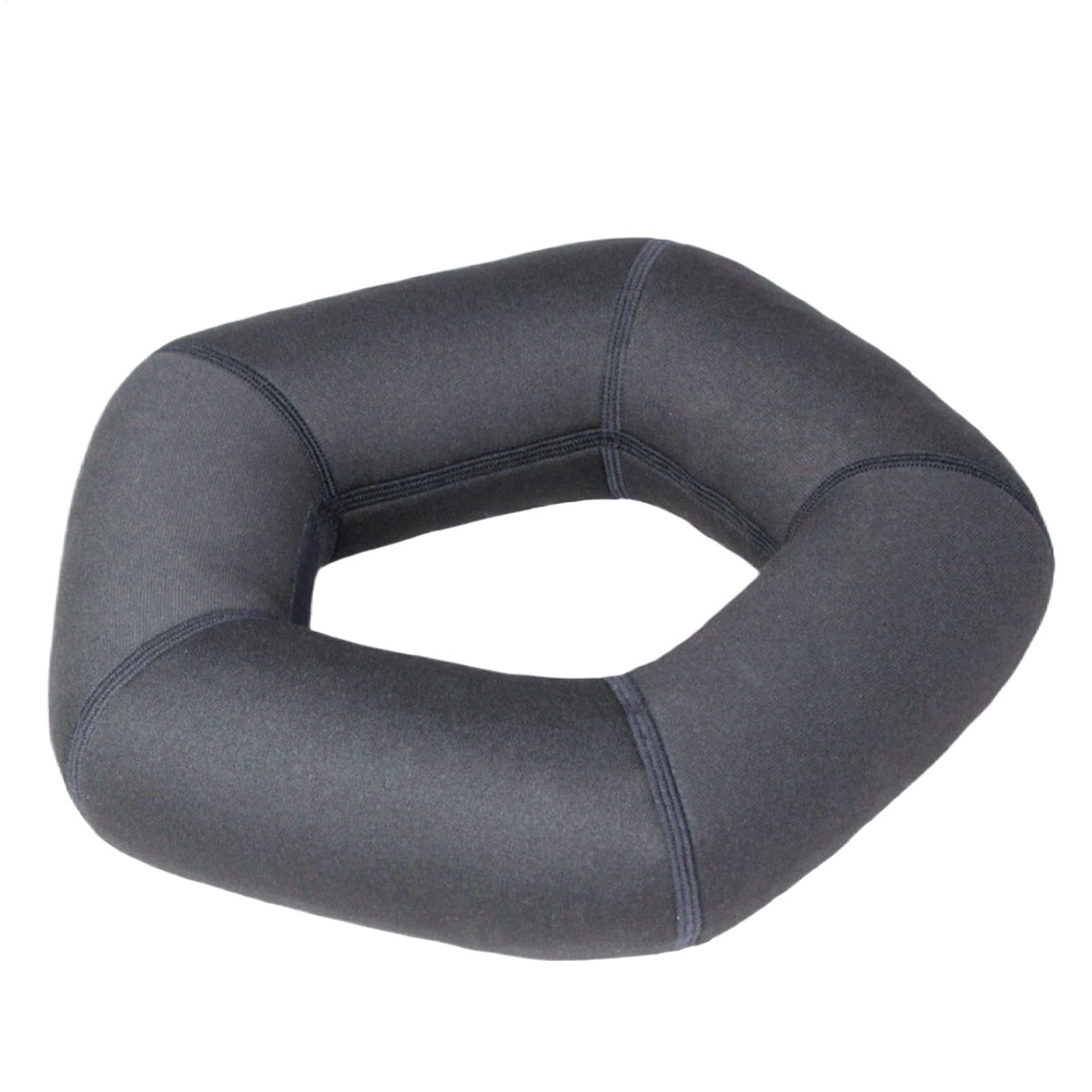 Qutalmi Helm-Donut-Ring, Motorradhelm-Donut,Slow Rebound Helmhalterung - Atmungsaktives Helm-Service-Pad für Damen und Herren, verbessert die Helmwartung von Qutalmi