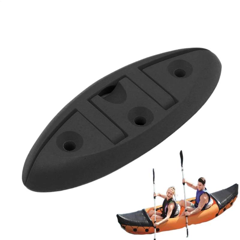 Quzente Kajak-Dock-Stollen | 12,7 cm hochklappbare Dockklampe, faltbare Festmacherklampe, multifunktionale Marine-Befestigungswerkzeuge, faltbare Dock-Stollen für Boote, Yacht und Kajaks von Quzente