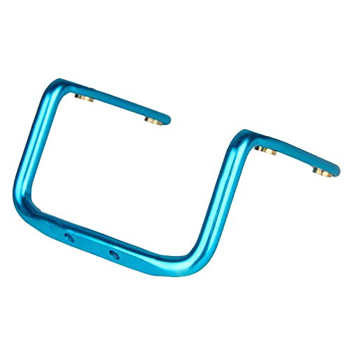 Qweradr Fahrrad Fahrrad Sitz Flaschen Halter Rack Konverter Adapter Mountainbike Sattel ZurüCk Wasser Flaschen Halter KäFig Rack, Blau von Qweradr