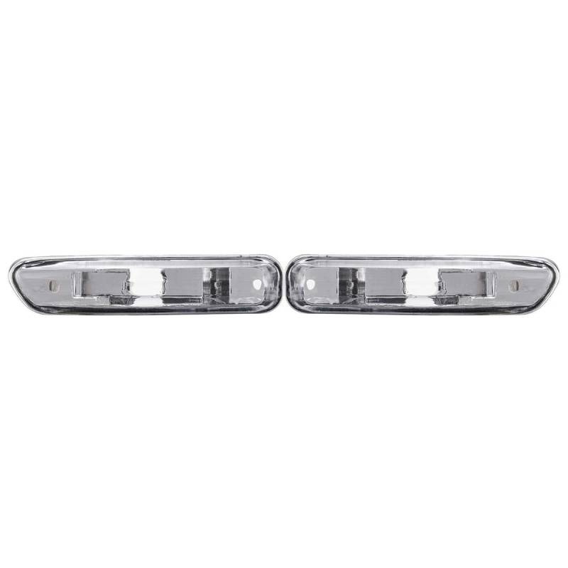 Qweradr FüR- 3 Serie E46 316I 318I 325I X3 E83 E90 4D / 2D 1999-2003 Anzeigeseite Begrenzungs Leuchte Blinkerlicht Abdeckung Weiß von Qweradr