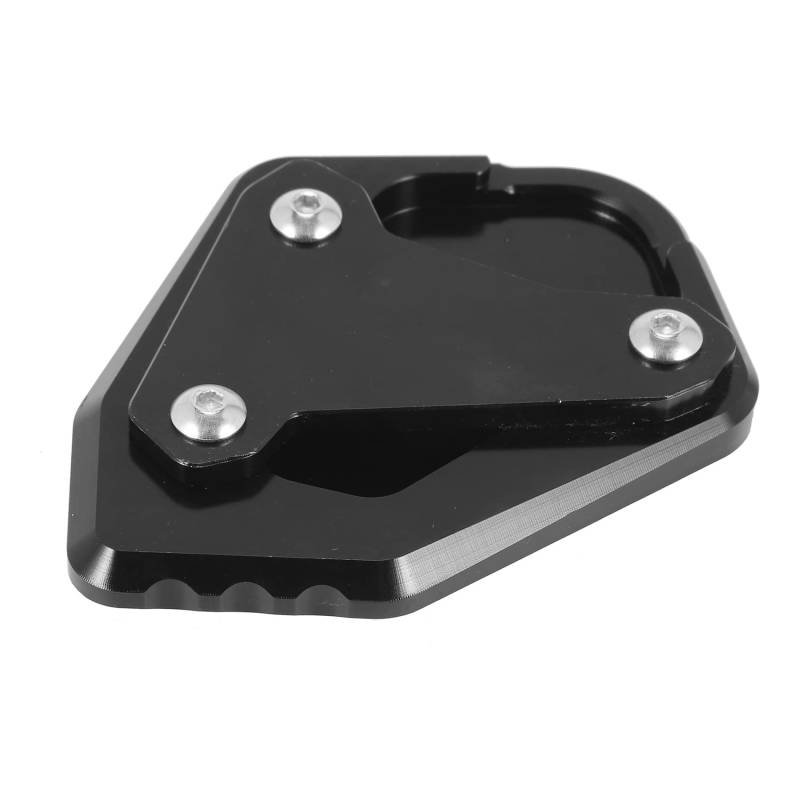 Qweradr Motorrad SeitenstäNder VergrößErungsplatte Kickstand VergrößErungspad für Rebel CM1100 CMX1100 cm 1100 (Schwarz) von Qweradr