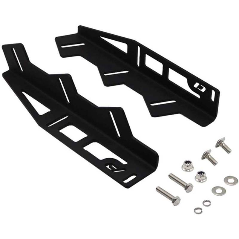 Qweradr Position Von Vorderen StoßStangen Scheinwerfer Halterungen Kompatibel mit Dreifachem Scheinwerfer Pod Fit für 2017-2019 von Qweradr