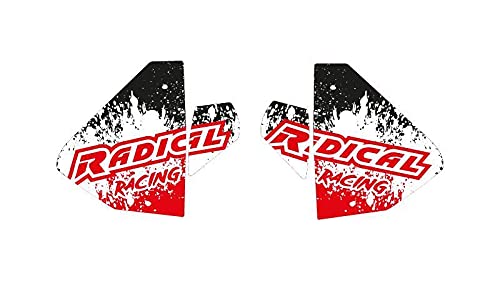 Auspuffdekor Radical Racing "Splash" (Blau) passend für Generic Trigger SM 50 AMZ-RR.09.0030-3.v39 von R RADICAL RACING