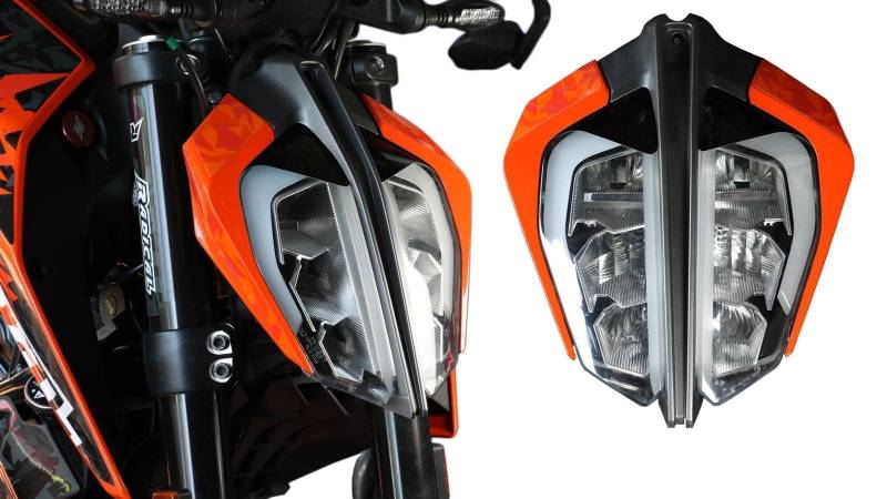 Böser Blick Radical Racing passend für KTM Duke 125 (2017 bis 2020, IS DUKE) AMZ-RR.09.0025.v216 von R RADICAL RACING