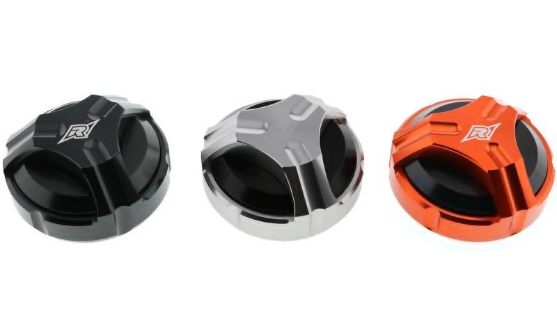 Deckel Bremsflüssigkeitsbehälter Radical CNC Parts (orange) passend für KTM Duke 125 (2011 bis 2016, Euro3) AMZ-RR.009.06.2.v191 von R RADICAL RACING