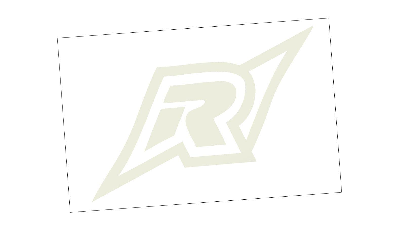 Transferaufkleber Radical Racing "R" (15x10cm) von R RADICAL RACING