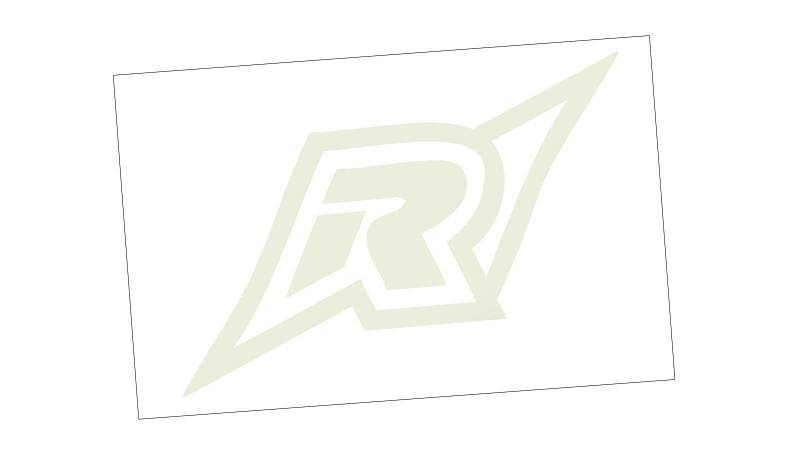 Transferaufkleber Radical Racing "R" (15x10cm) von R RADICAL RACING