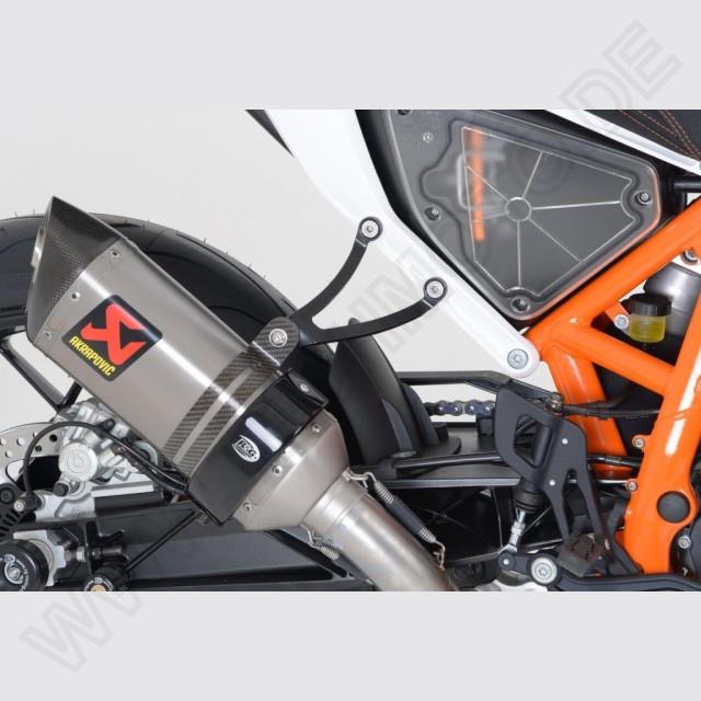 R&G Auspuffhalter für KTM 690 Duke / R Bj. 2012-2019 Aluminium von R&G Racing