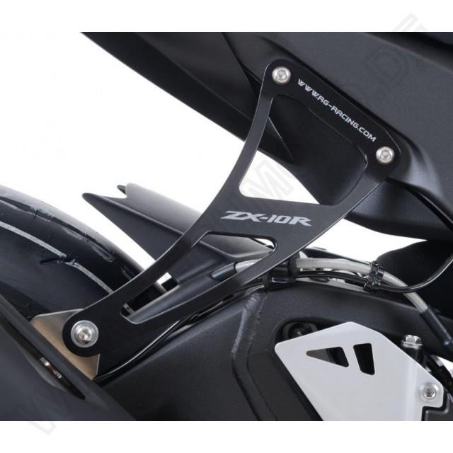 R&G Auspuffhalter für Kawasaki ZX-10R / RR 1000 Ninja Bj. 2011-2023 Aluminium eintragungsfrei von R&G Racing