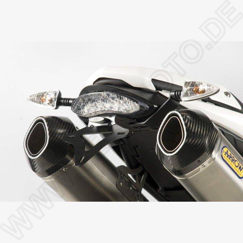 R&G Blinker Adapter für Kennzeichenhalter / Heckumbau Triumph Speed Triple /R 1050  (ARROW Auspuff) von R&G Racing