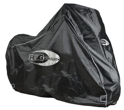 R&G Deluxe Motorrad Outdoor Cover / Faltgarage / Abdeckplane XXL für große Touren- / Adventurebikes von R&G Racing