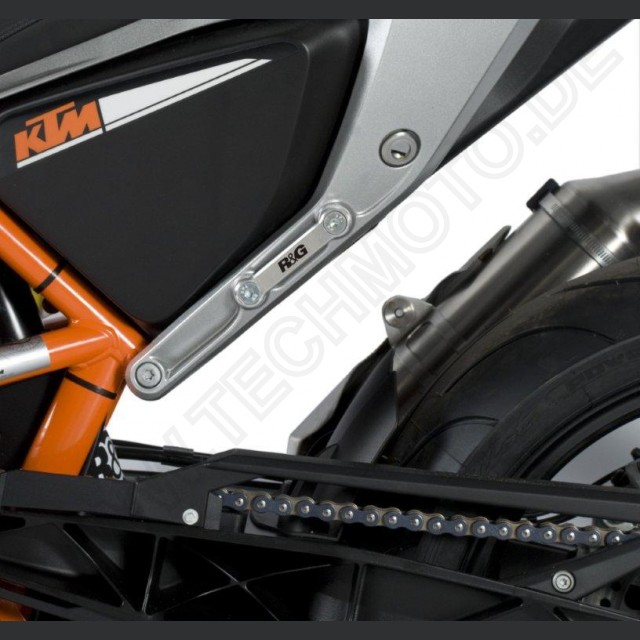 R&G Fußrasten Abdeckung hinten KTM 690 Duke / R Bj. 2012-2019 Sozius Rastenabdeckung von R&G Racing