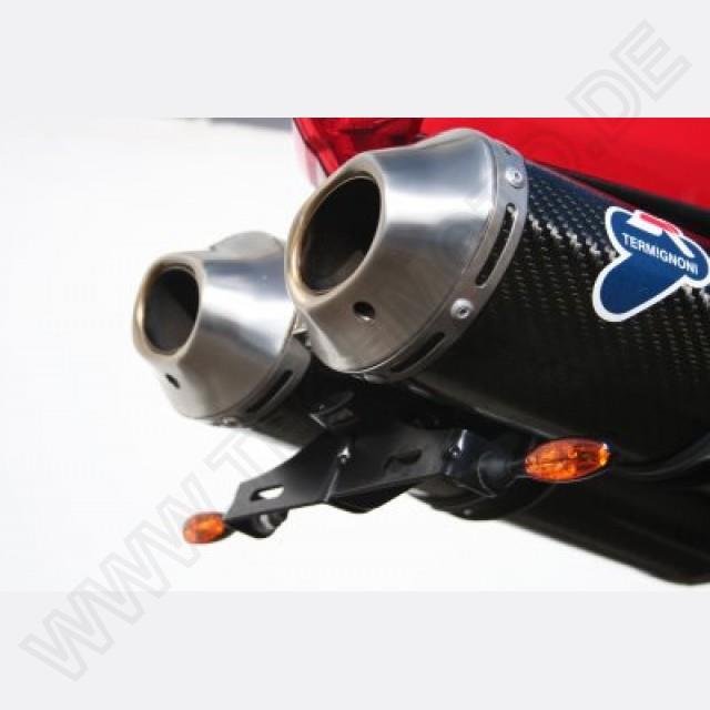 R&G Kennzeichenhalter Heckumbau Ducati 848 / 1098 / 1198 /R/S Bj. 2007-2013 eintragungsfrei von R&G Racing