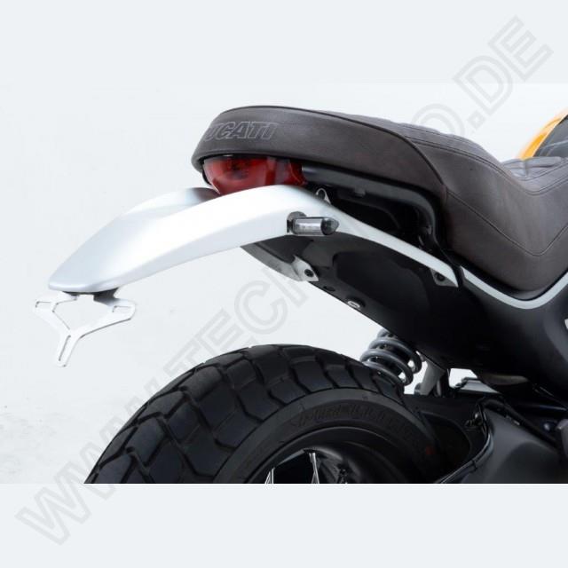 R&G Kennzeichenhalter Heckumbau Edelstahl Ducati Scrambler 800 Classic Bj. 2015-2020 eintragungsfrei von R&G Racing