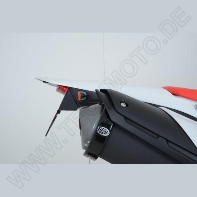 R&G Kennzeichenhalter Heckumbau Honda CRF 250 L / M Bj. 2013-2018 für Miniblinker / eintragungsfrei von R&G Racing