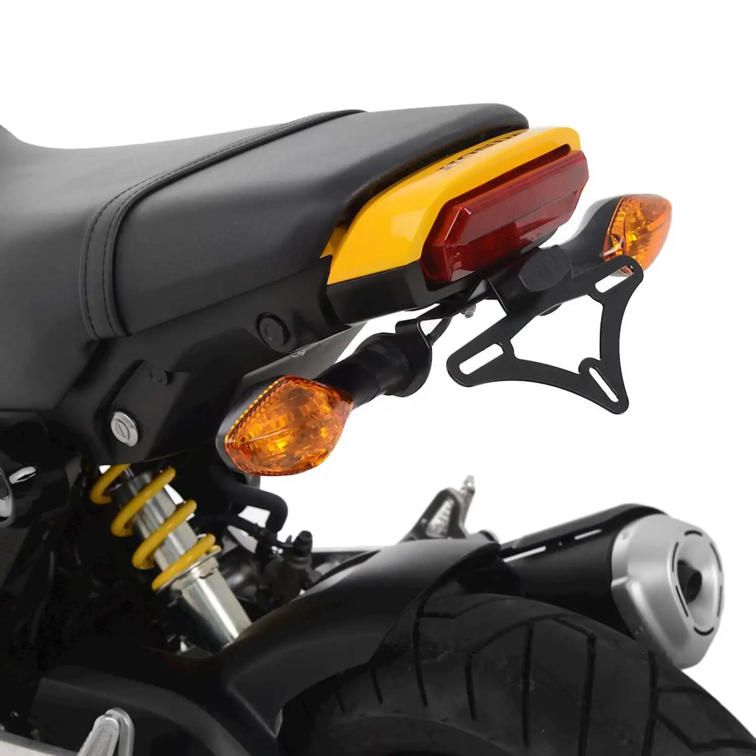 R&G Kennzeichenhalter Heckumbau Honda MSX 125 Grom Bj.2021-2024 eintragungsfrei plug&play von R&G Racing