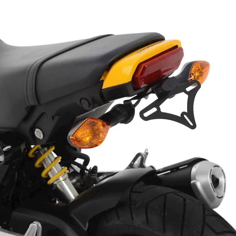 R&G Kennzeichenhalter Heckumbau Honda MSX 125 Grom Bj.2021-2024 eintragungsfrei plug&play von R&G Racing