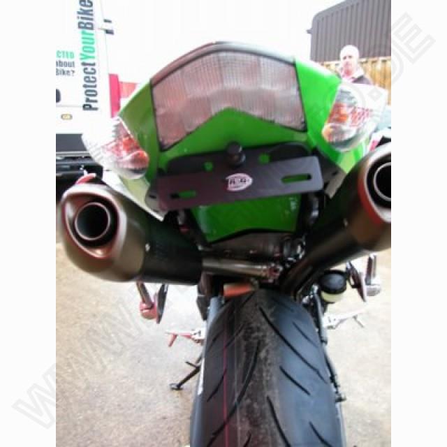 R&G Kennzeichenhalter Heckumbau Kawasaki ZX-10R Ninja Bj. 2006-2007 eintragungsfrei von R&G Racing