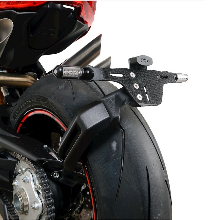 R&G Kennzeichenhalter Heckumbau MV Agusta Brutale 1000 RR / Oro / Rush Bj.2020-2022 eintragungsfrei von R&G Racing