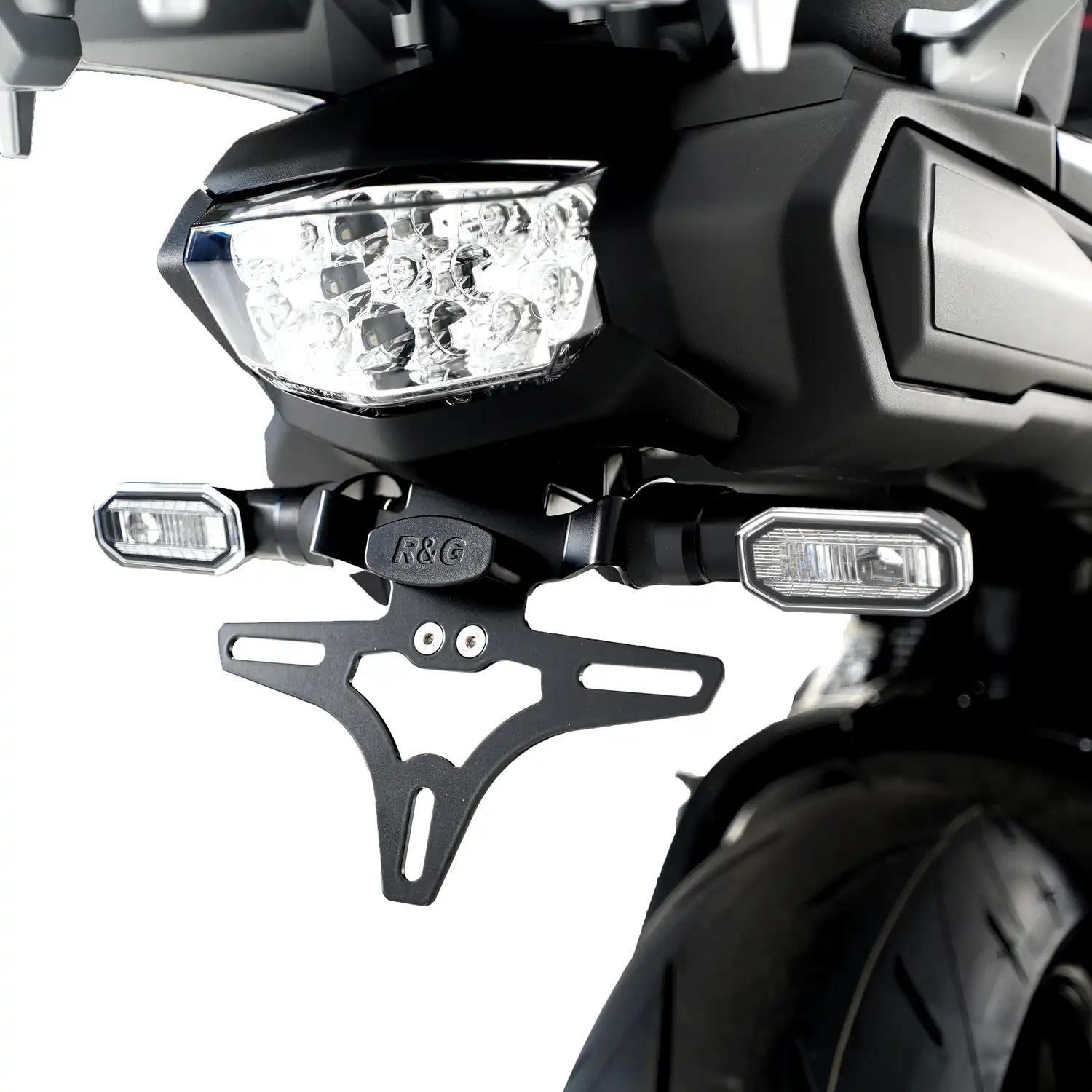 R&G Kennzeichenhalter Heckumbau SHORT schwarz Suzuki GSX-S 1000 GT Bj.22-24 eintragungsfrei plug&play von R&G Racing