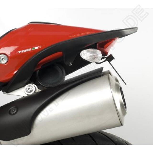 R&G Kennzeichenhalter Heckumbau für Ducati Monster 1100 Bj. 2009-2013 eintragungsfrei von R&G Racing