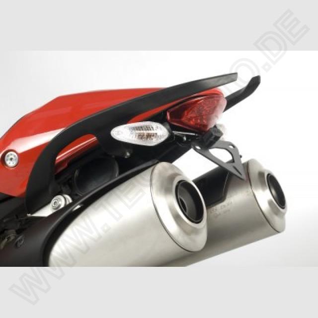 R&G Kennzeichenhalter Heckumbau für Ducati Monster 796 / 696 Bj. 2008-2014 eintragungsfrei von R&G Racing