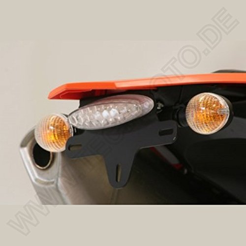 R&G Kennzeichenhalter für KTM 690 Enduro 08- SMC 08-11 SMCR 12-17 LED Getönt Smoke von R&G